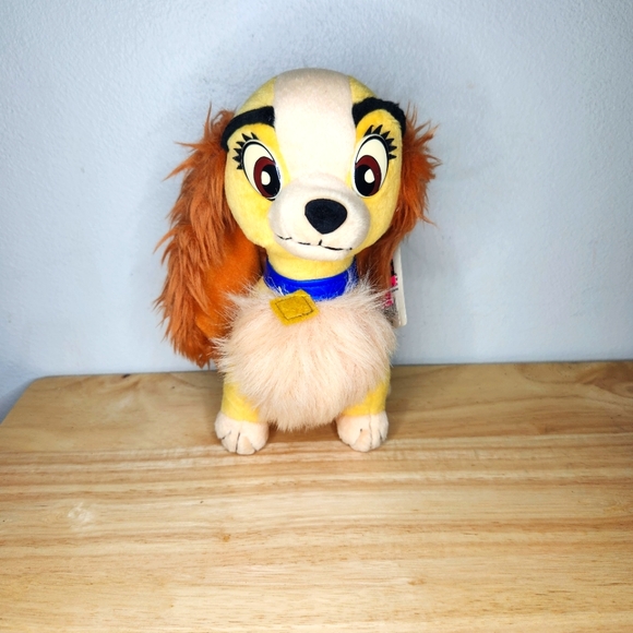 Lady And The‎ Tramp Plush NWT Disney Classics Applause - Picture 1 of 8